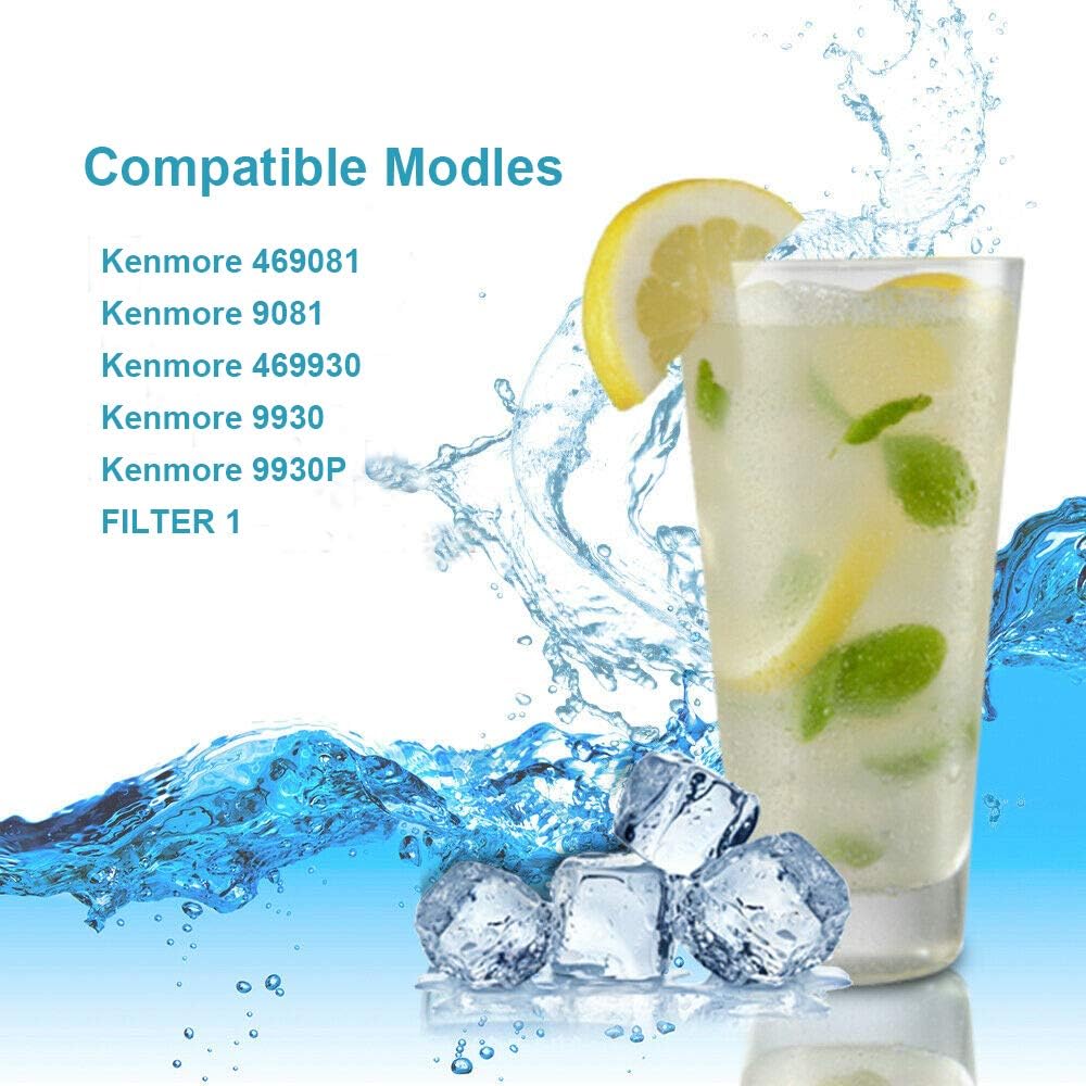 White Refrigerator Water Filter (3 PACKS) U940139