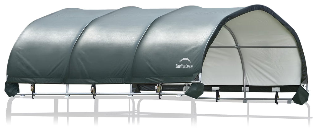 12 x 12 ft. Corral Shelter Green Cover S4486
