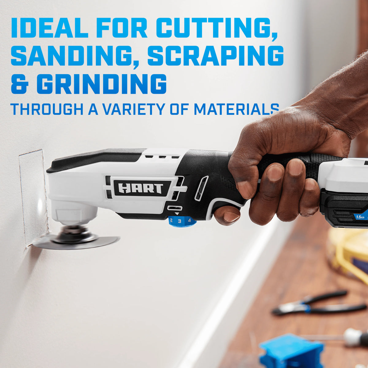 Cordless Oscillating Multi-Tool with Accessories Z39852