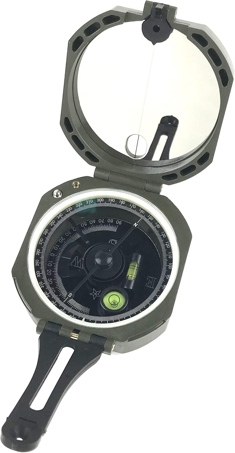 Lensatic Military Compass with Mirror Z392