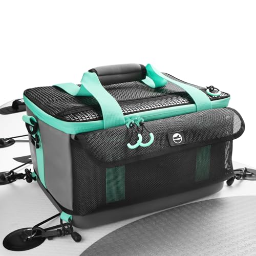 Waterproof Hard Bottom SUP Cooler Deck Bag with Mesh Front Pocket O711805