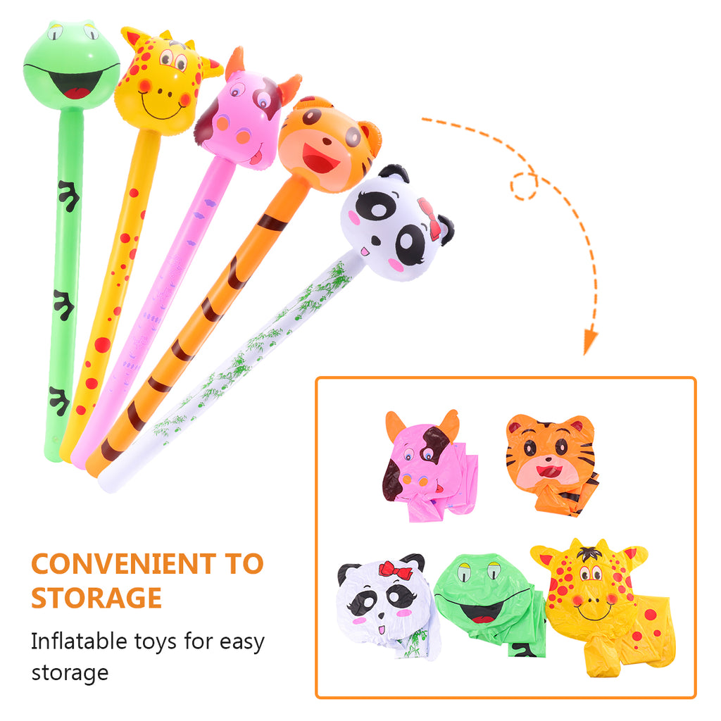 25 pcs Kids PVC Inflatable Animal Toy G2493