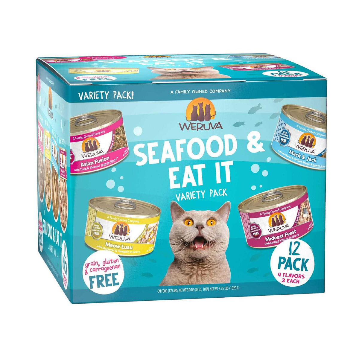 Seafood Wet Cat Food Variety Pack H38815