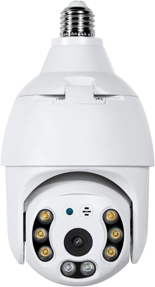 2K 3.0MP Wireless PTZ Security Camera with E27 Bulb Connector B20440