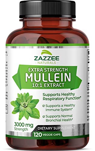 120 Vegan Capsules Mullein 10:1 Extract L773350