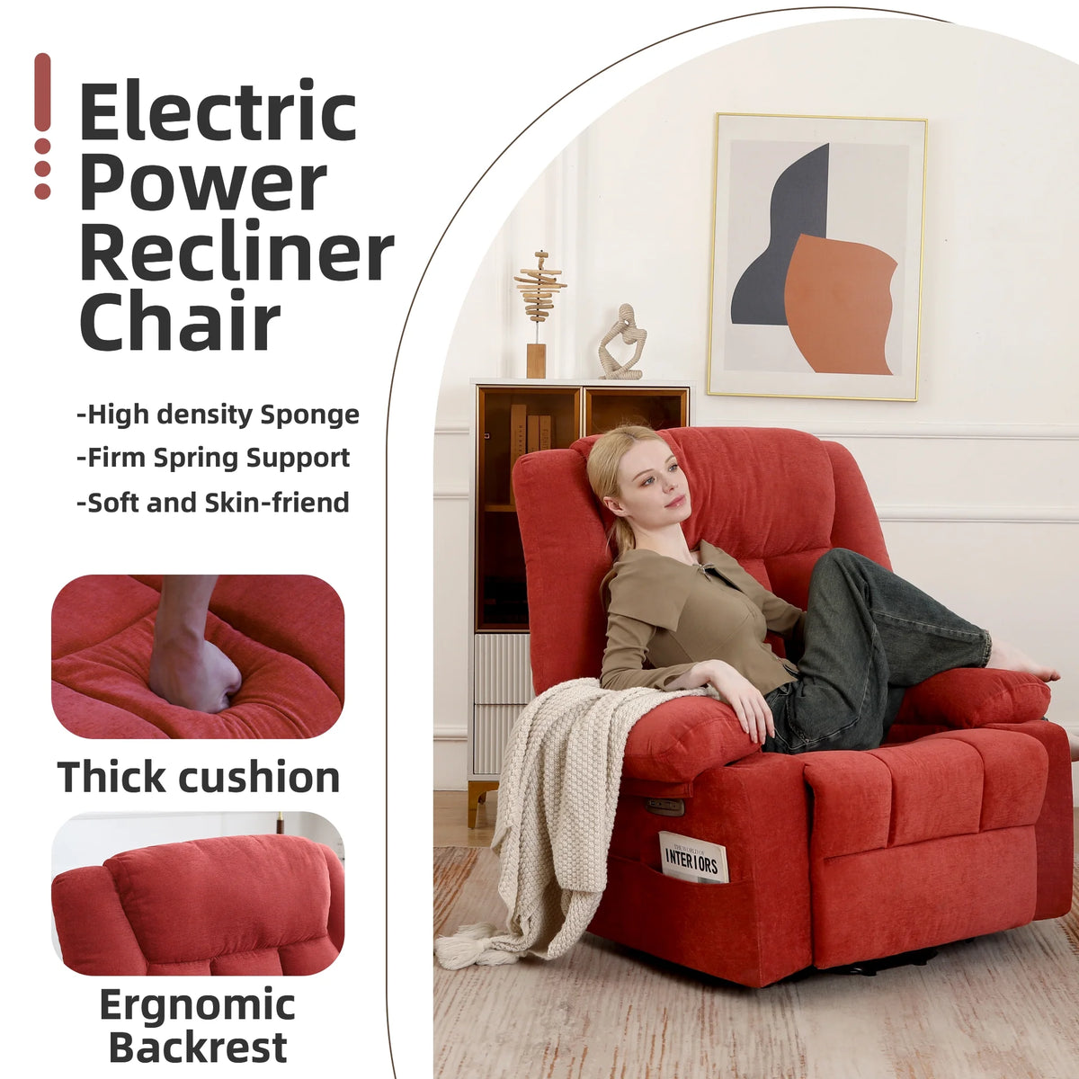 Power Lift Recliner Chair Q635