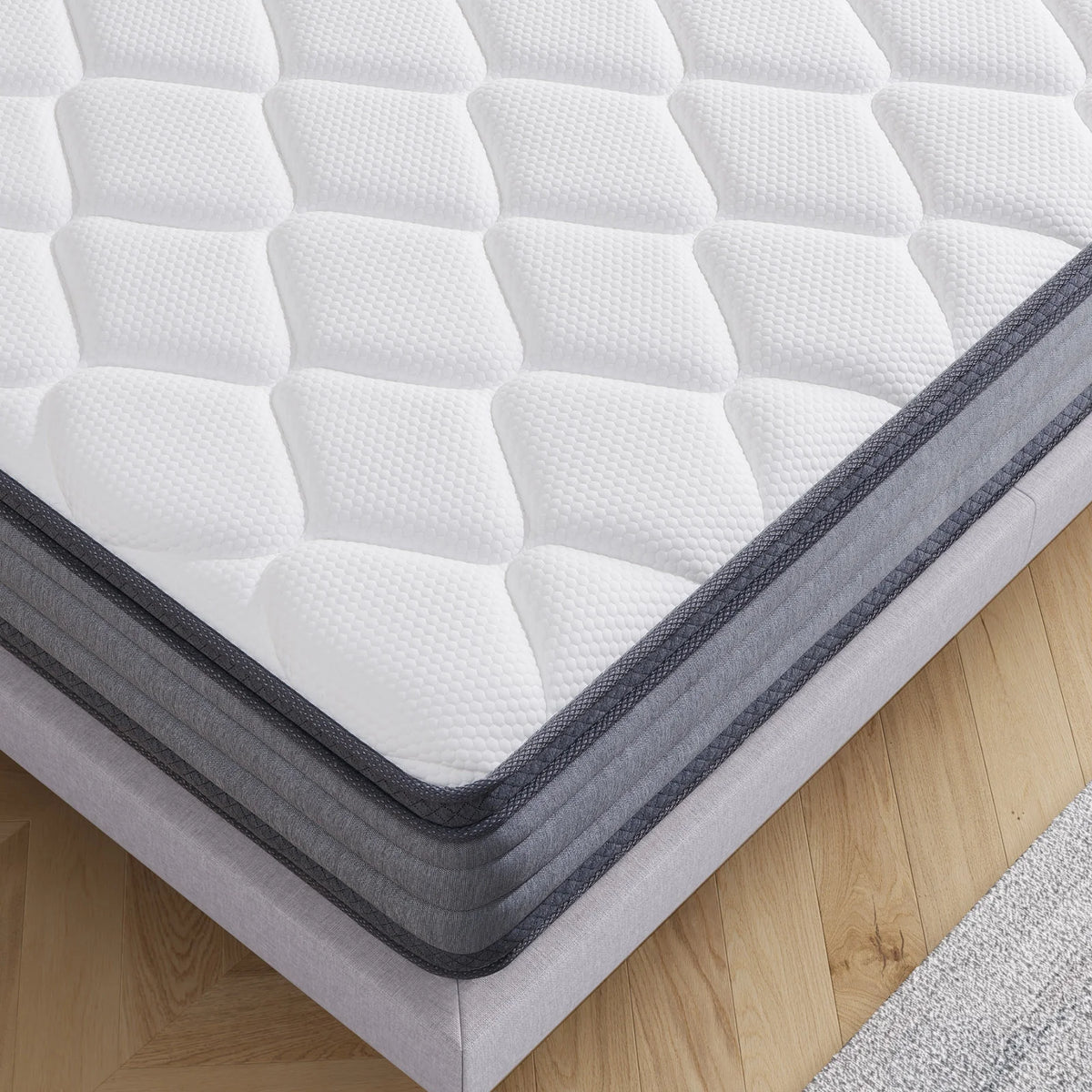 12" Hybrid Gel Memory Foam Pocket Innerspring Mattress O9392
