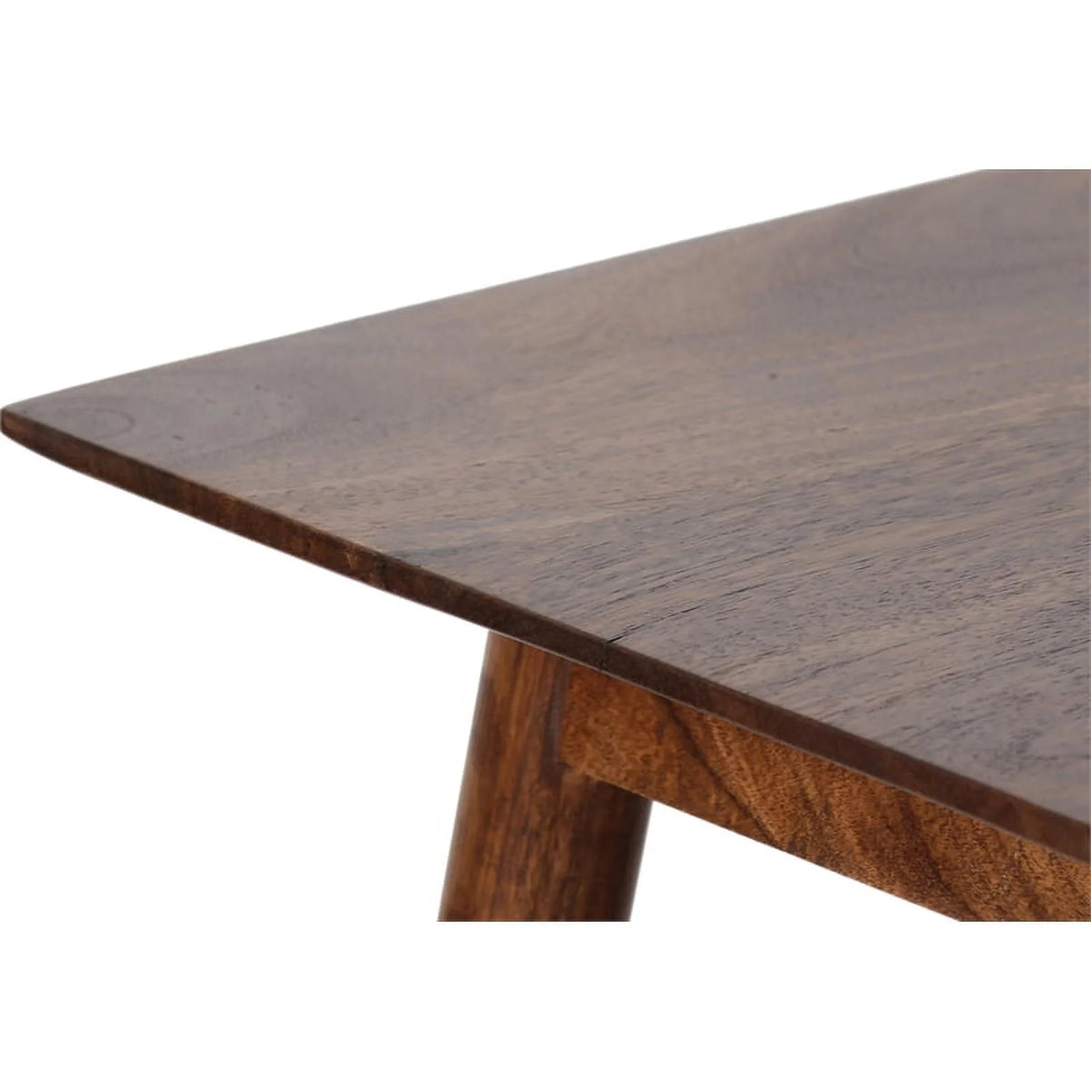 Solid Acacia Wood End Table Set of 2 E32792