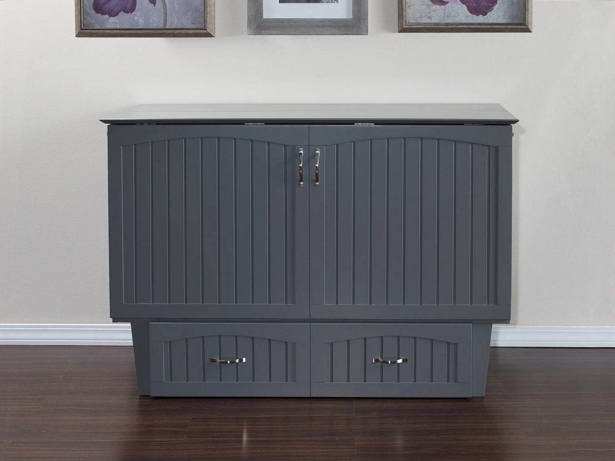 Murphy Bed Chest with Mattress R4587