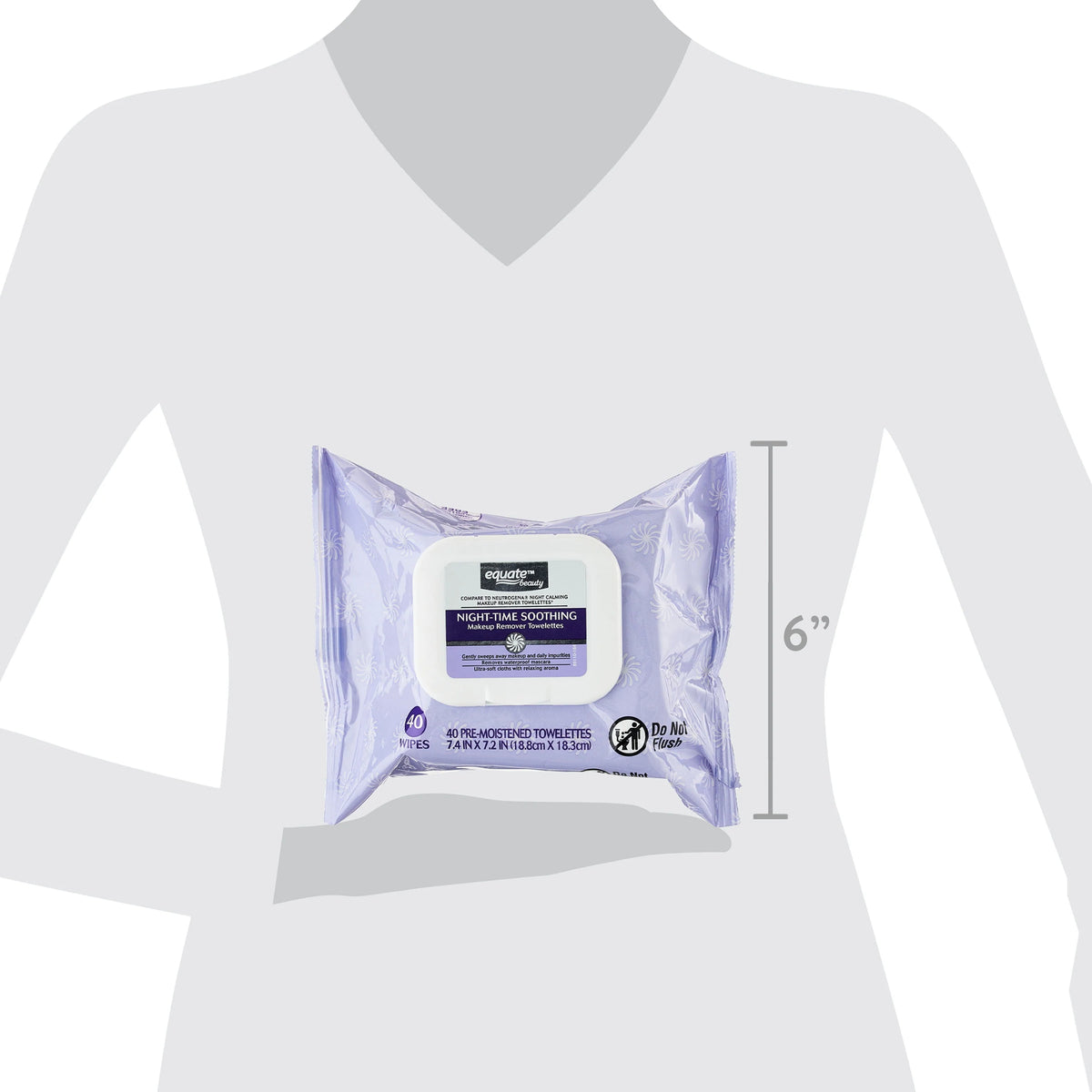 Soothing Makeup Remover Wipes, 40 Total Wipes U192