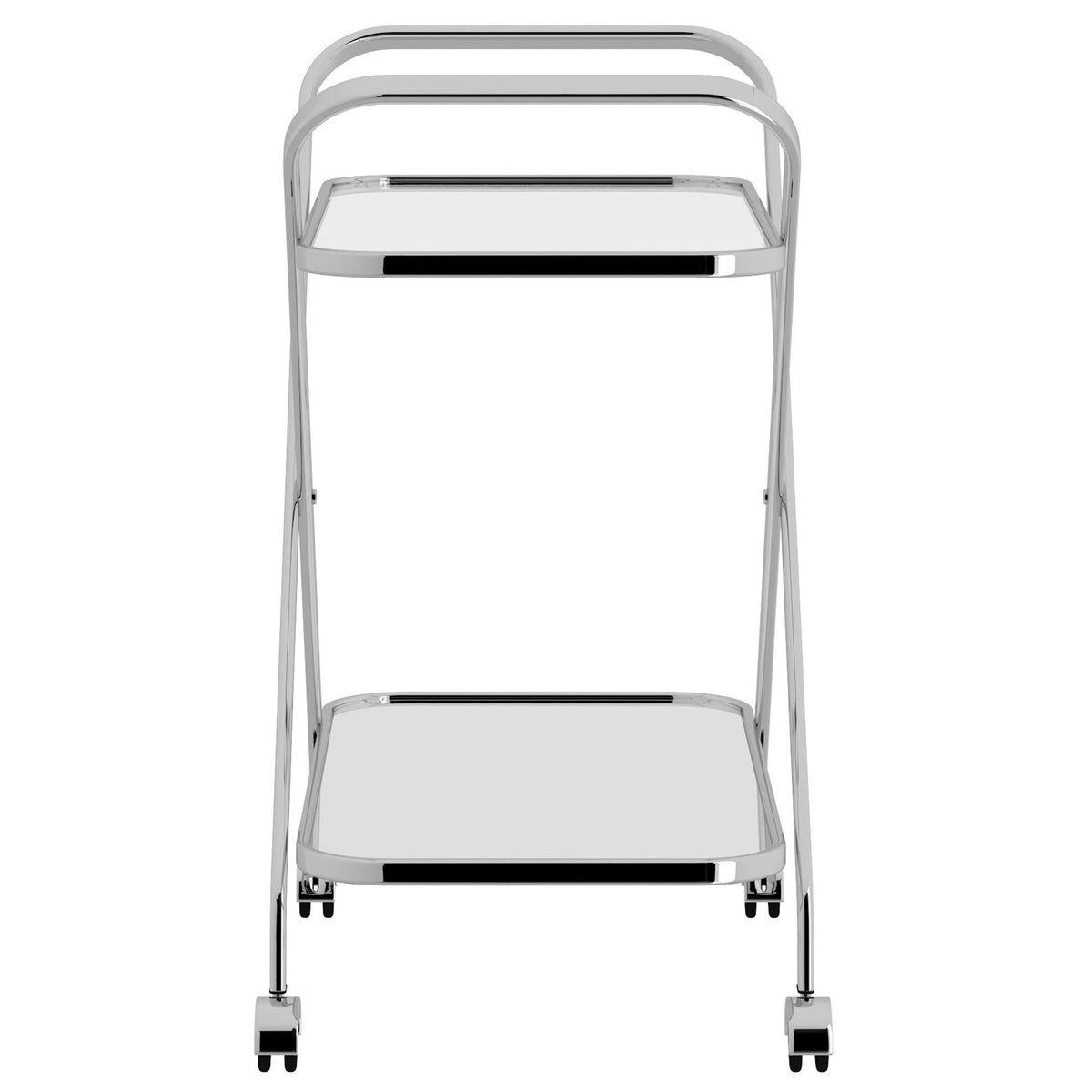 Black 2-Tier Bar Cart X77746