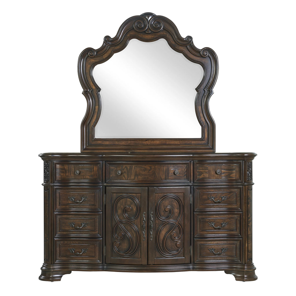 Dresser and Mirror B795