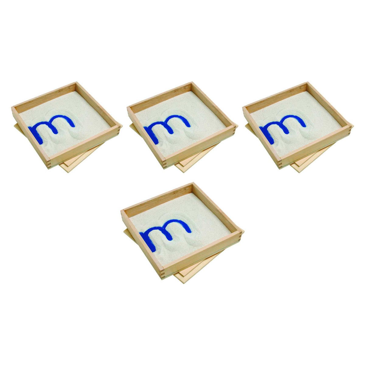 Letter Formation Sand Trays, Set of 4 D897