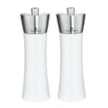 White Beech Wood Salt & Pepper Mill Grinder Set D802