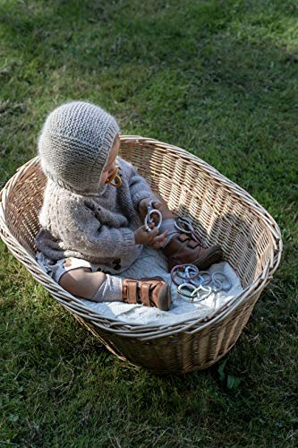 Set of 2 Natural Rubber Baby Pacifiers Z40298