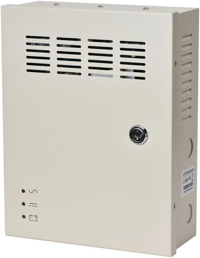 18 Channel 12V 10Amp DC Metal Boxed Cabinet Regulated UPS Power Supply Unit Pack of 2 E905