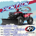 60" ATV Poly Snow Plow Kit N371