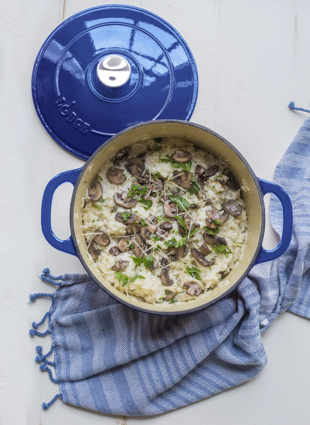 5.5 Quart Enameled Cast Iron Dutch Oven W34864