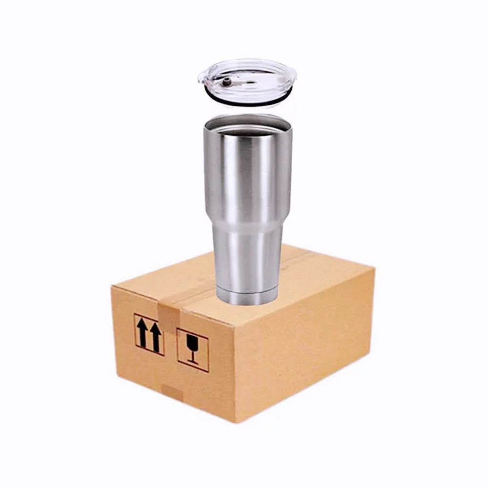 25 Pack 30 oz Stainless Steel Insulated Tumblers with Lid V212