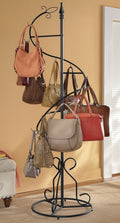 Black Metal Purse Caddy W99913