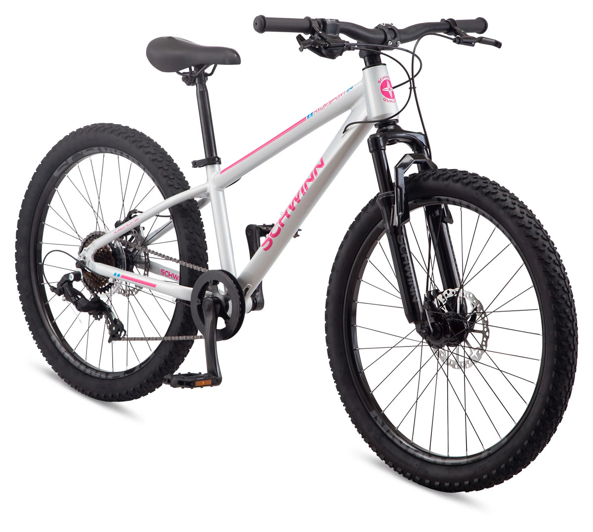 24-in. Gray Mountain Bike Z42306
