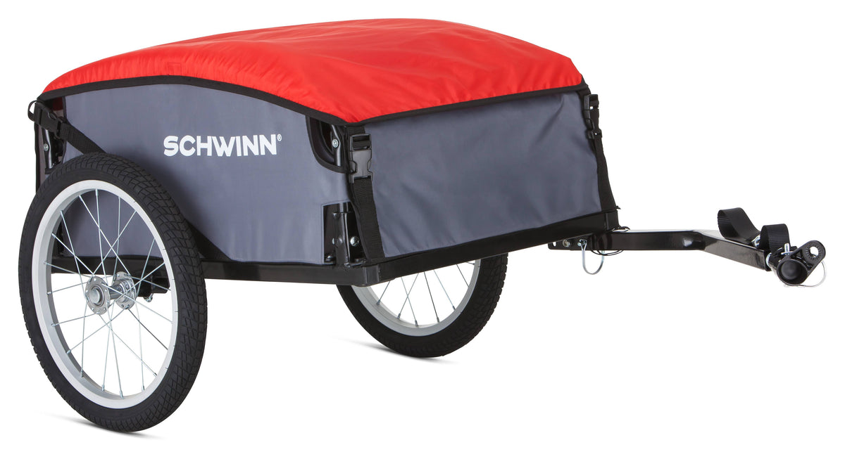Red/Gray Cargo Trailer T8693