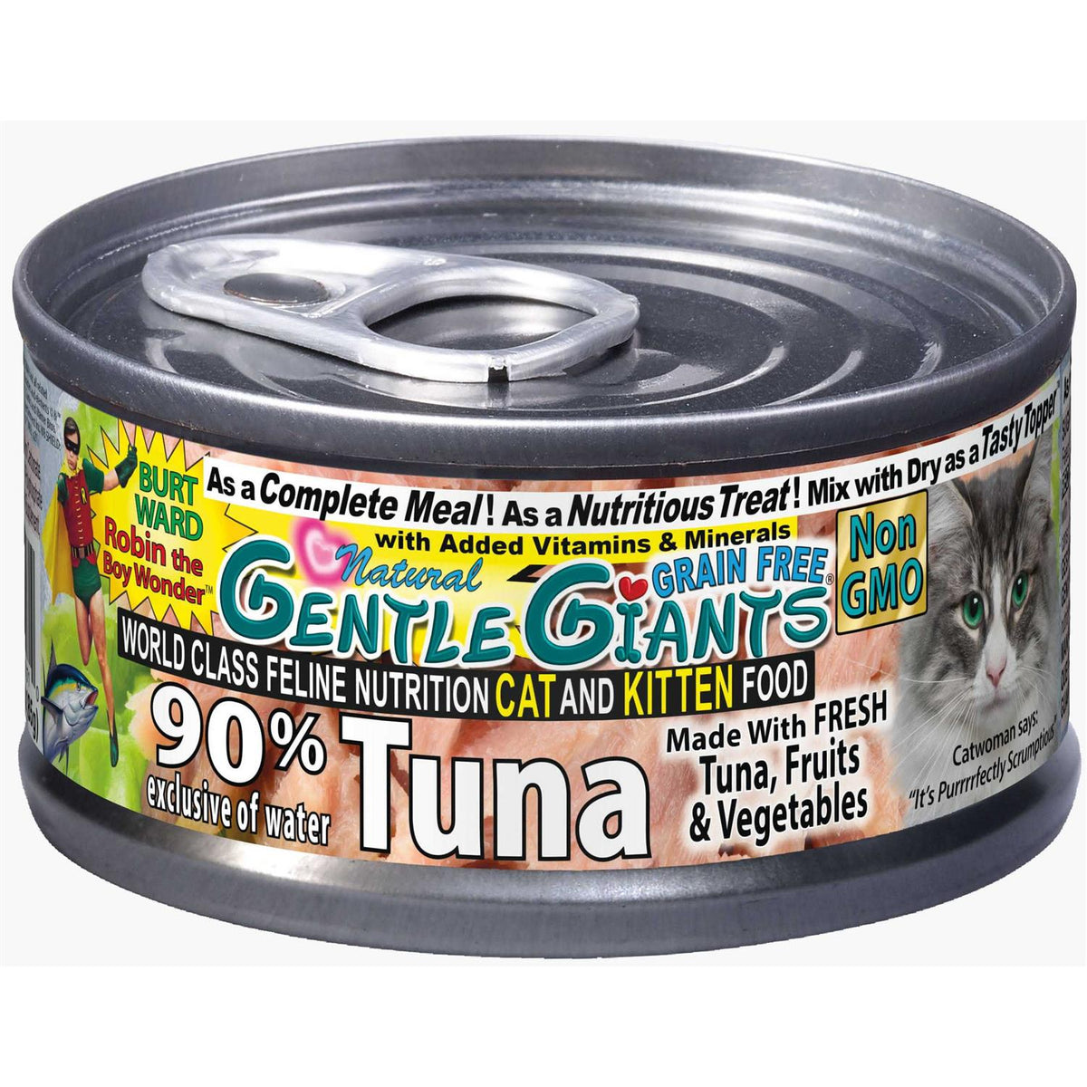 Natural Non-GMO Tuna Cat & Kitten Can Food E403534