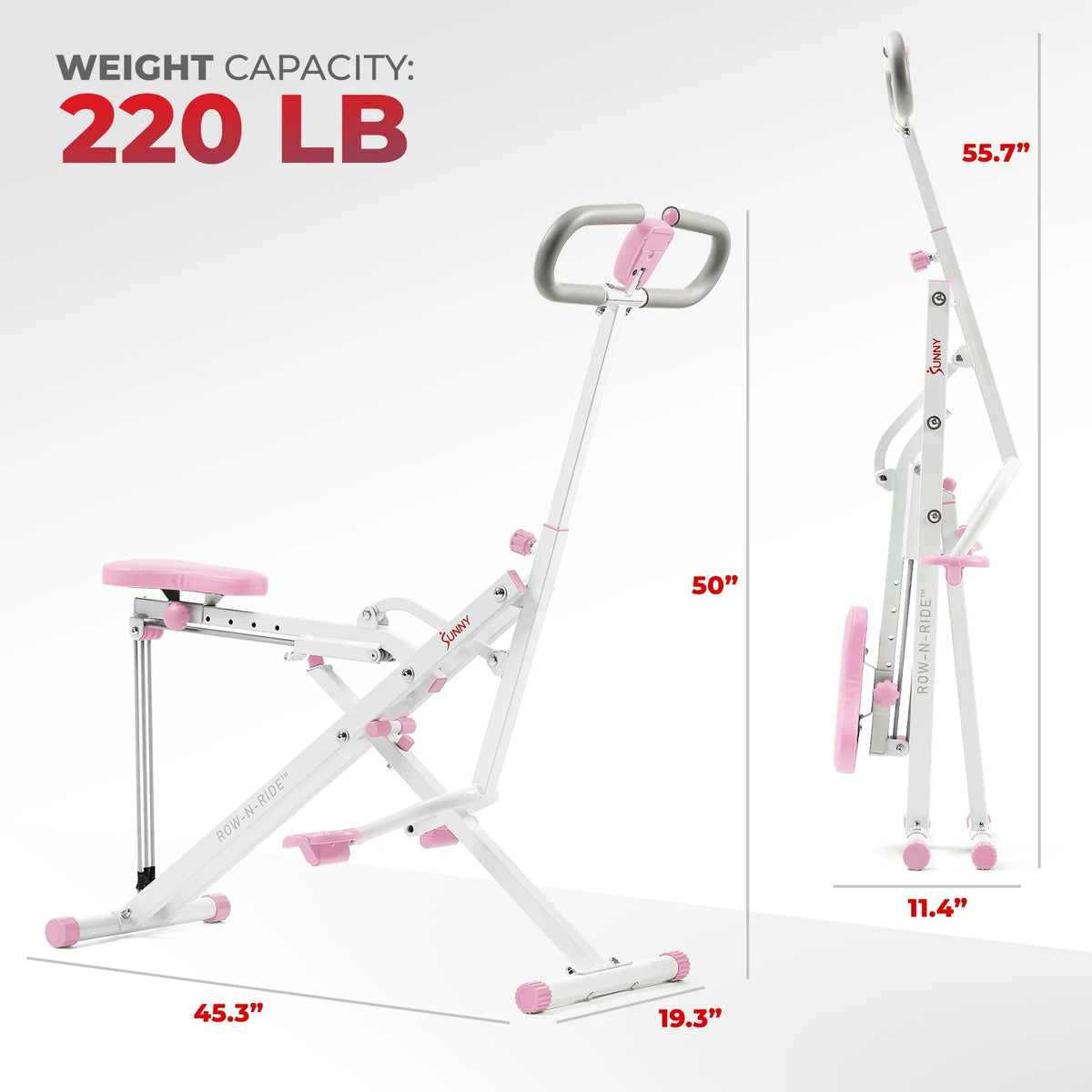 Pink Upright Exerciser W6896