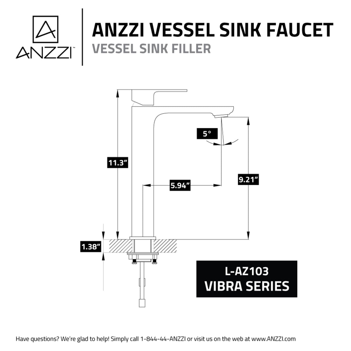 Polished Chrome Single Hole Single-Handle Bathroom Sink Faucet H842