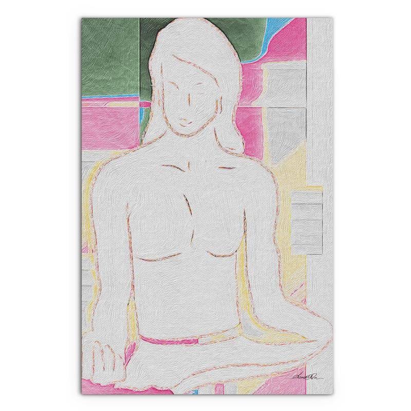 Multi-Color Stretched Canvas Z505