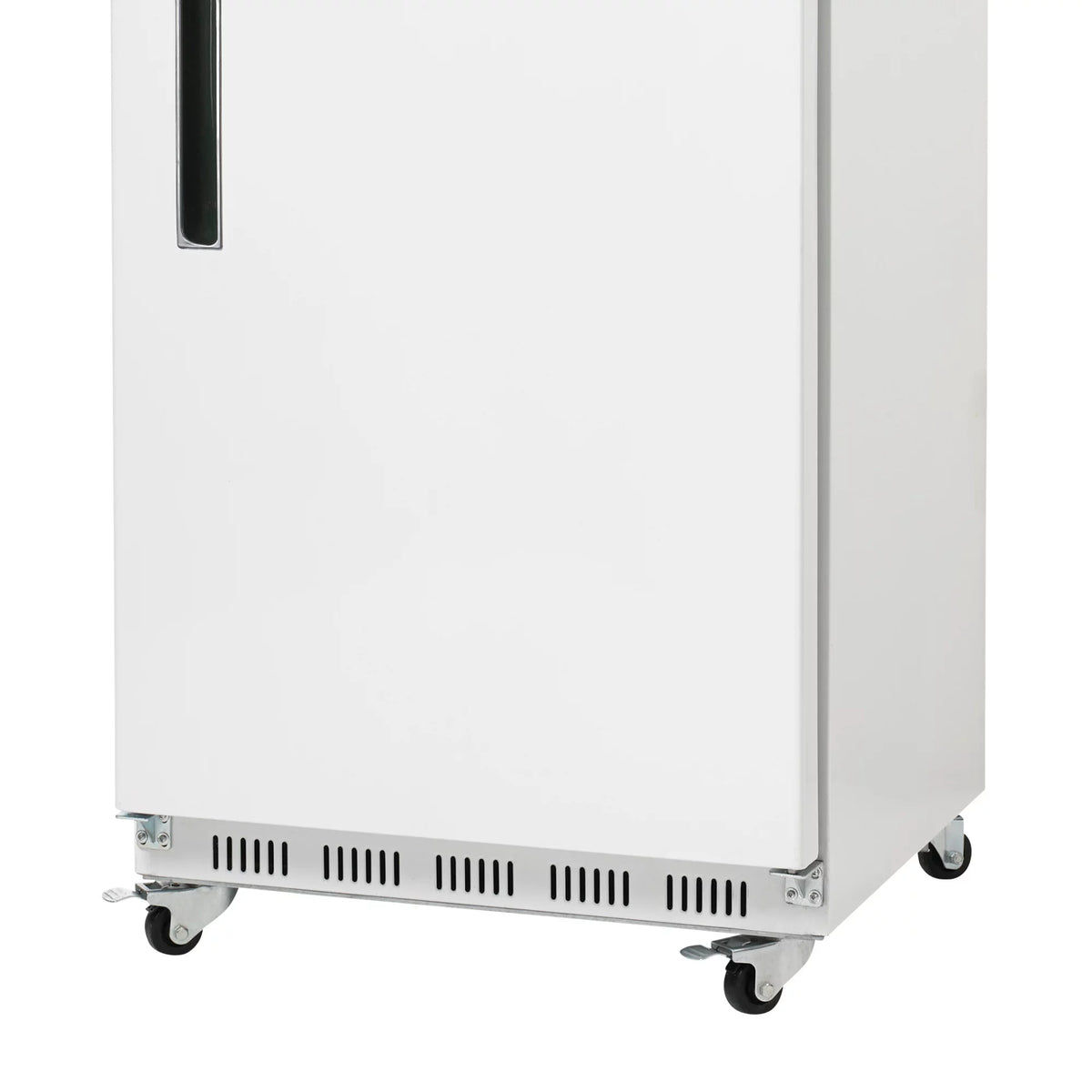 White Single Door Reach in Commercial Refrigerator 25 cu. ft. E1660