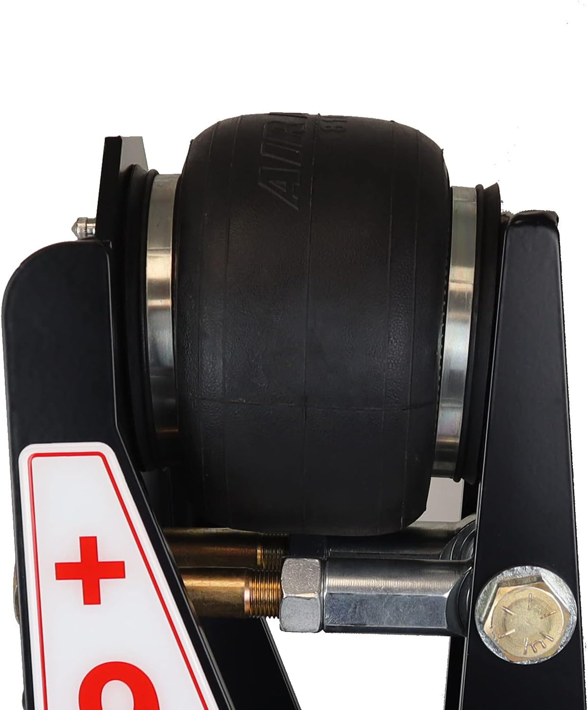 Gooseneck Air Hitch & Coupler, Round 4" Straight Pin 30K Coupler 9" Offset R205384