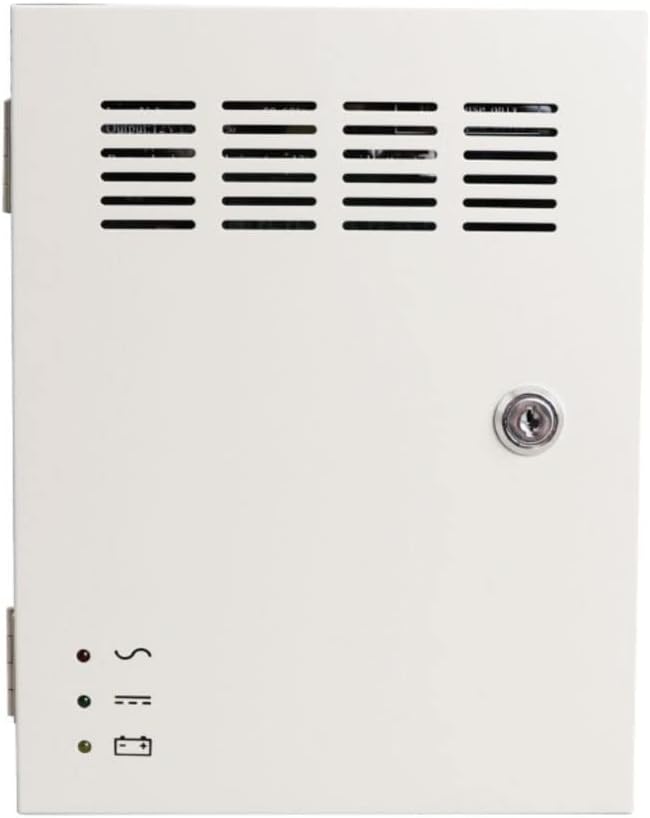 18 Channel 12V 10Amp DC Metal Boxed Cabinet Regulated UPS Power Supply Unit Pack of 2 E905