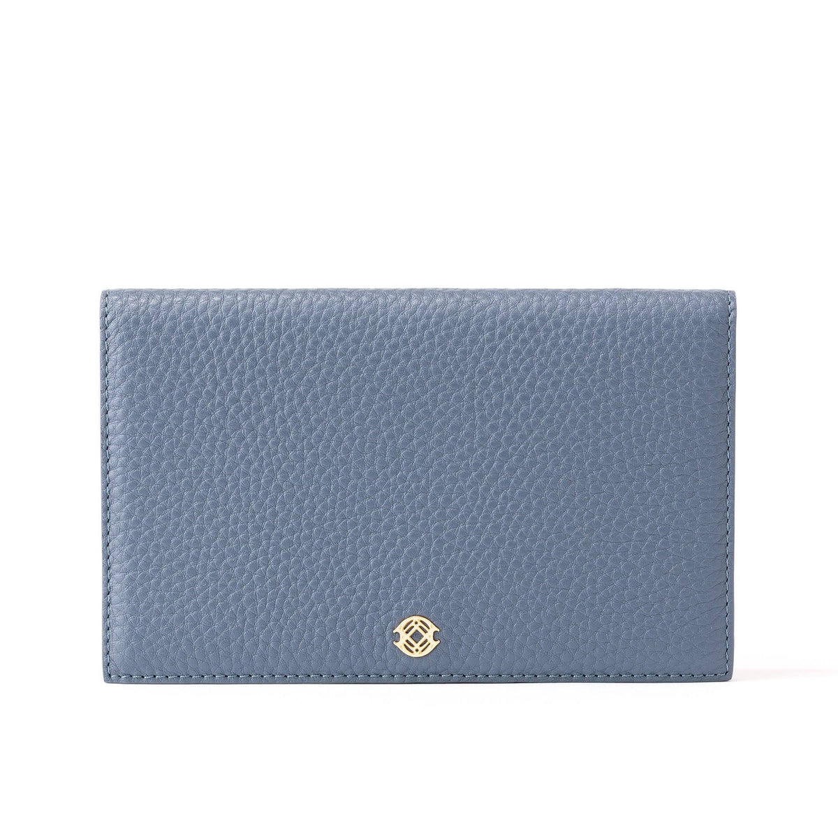 Ash Blue Leather Travel Wallet L400530