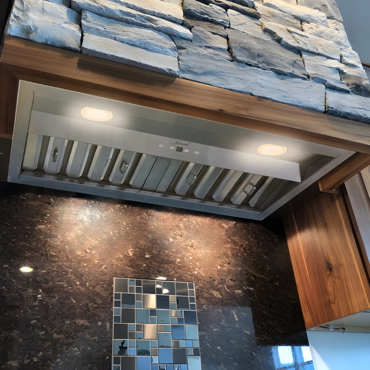 30 Inch Stainless Steel Ducted Range Hood Insert, 600 CFM X827