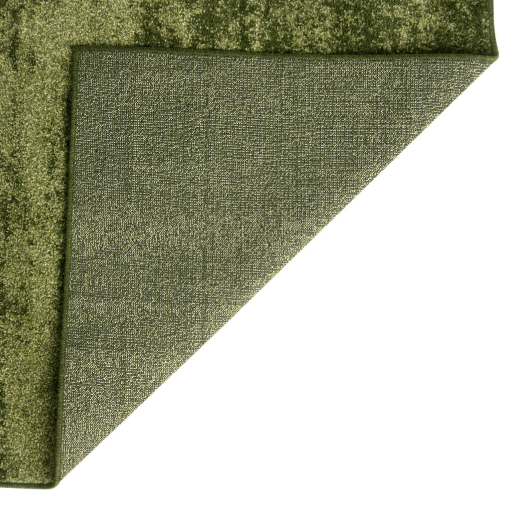 Green 9' x 12' Solid Rug H895