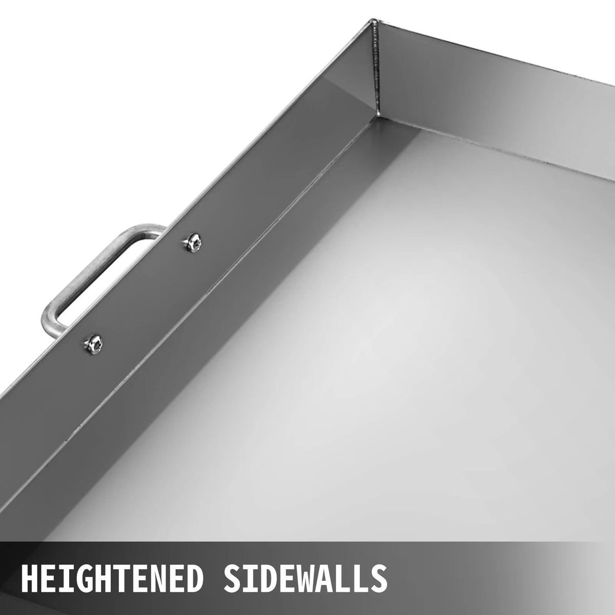 Stainless Steel Flat Top Griddle 32" X 17" with 2 Handles M111