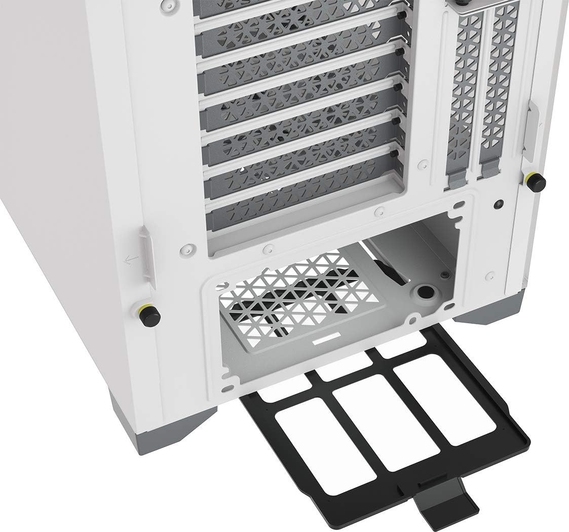 White Tempered Glass Mid-Tower ATX PC Case L613