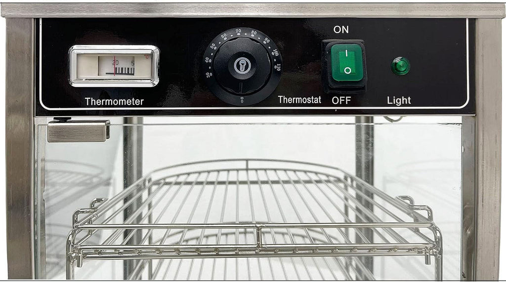 3 Tiers Stainless Steel Heated Cabinet N610