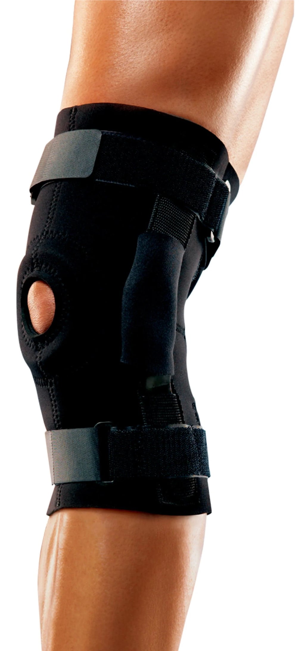 Hinged Knee Brace Black One Size G32366