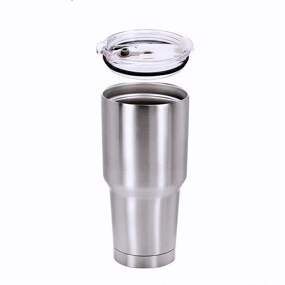 25 Pack 30 oz Stainless Steel Insulated Tumblers with Lid V212