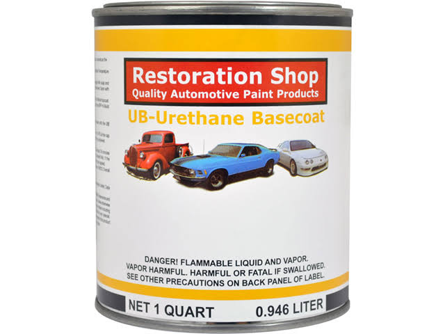 Iridium Silver Metallic 1 Quart Urethane Basecoat Car Paint O782212