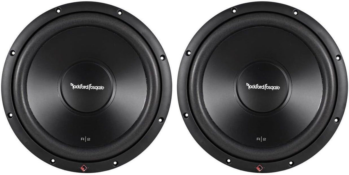 12 Dual 4 Ohm Car Audio Subwoofers (2 Pack) C609