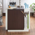 Two-Tone Storage End Table X59198