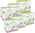 100% Organic Cotton Folded Panty Liner, 144 Count P860387