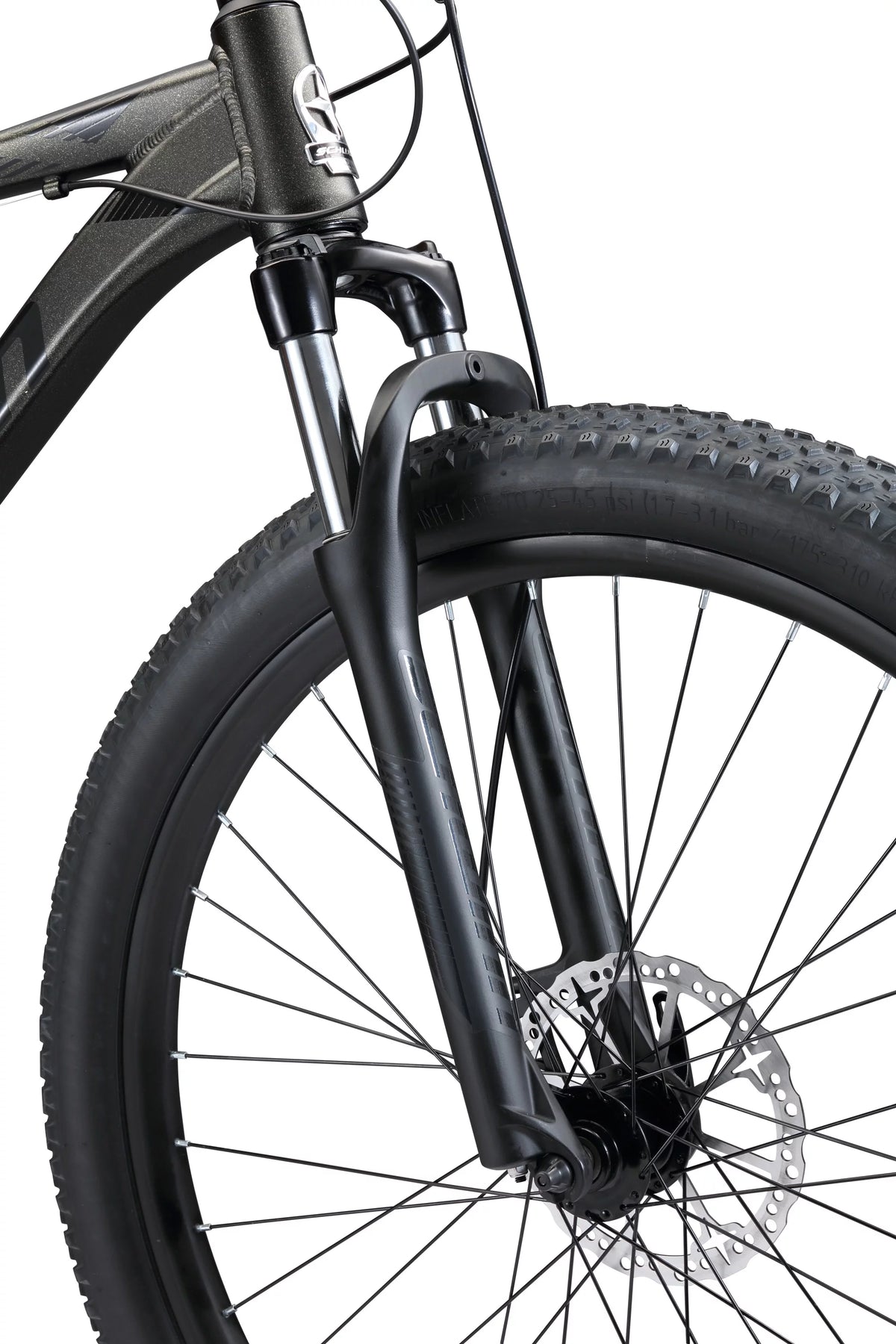 29 Mountain Bike, 19-in Frame, 8 Speeds, Black D7726