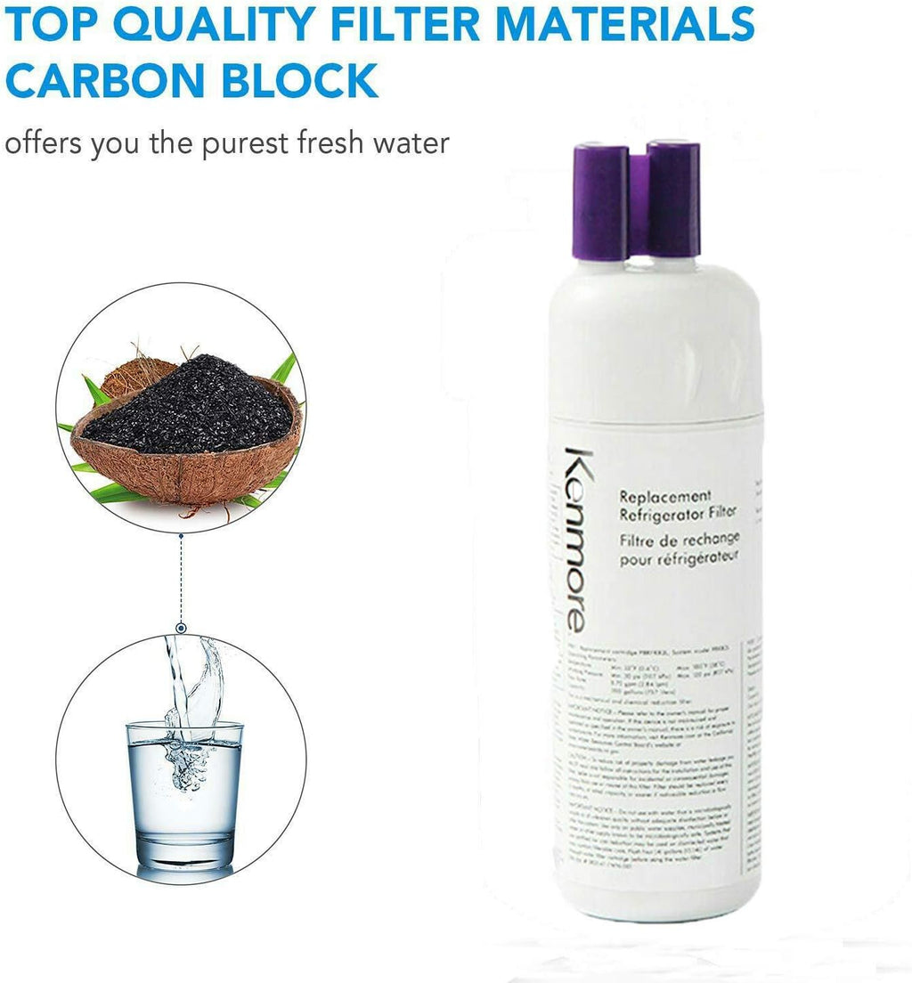 White Refrigerator Water Filter (3 PACKS) U940139
