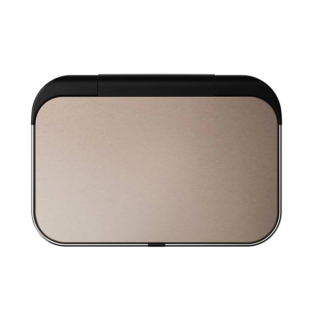 Rose Gold Stainless Steel 58-Liter Rectangular Sensor Trash Can B86781