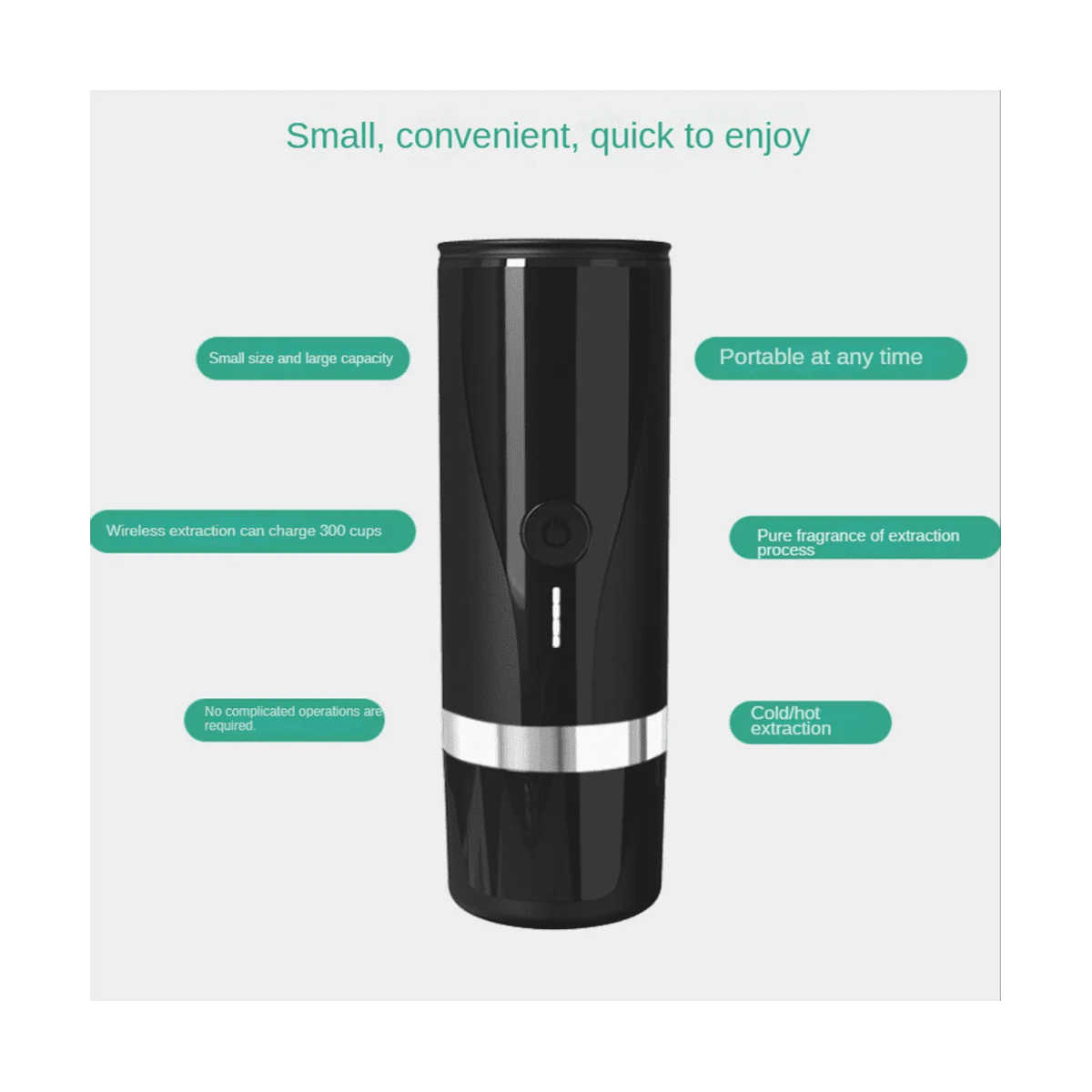 Portable Rechargeable Espresso Machine U71056