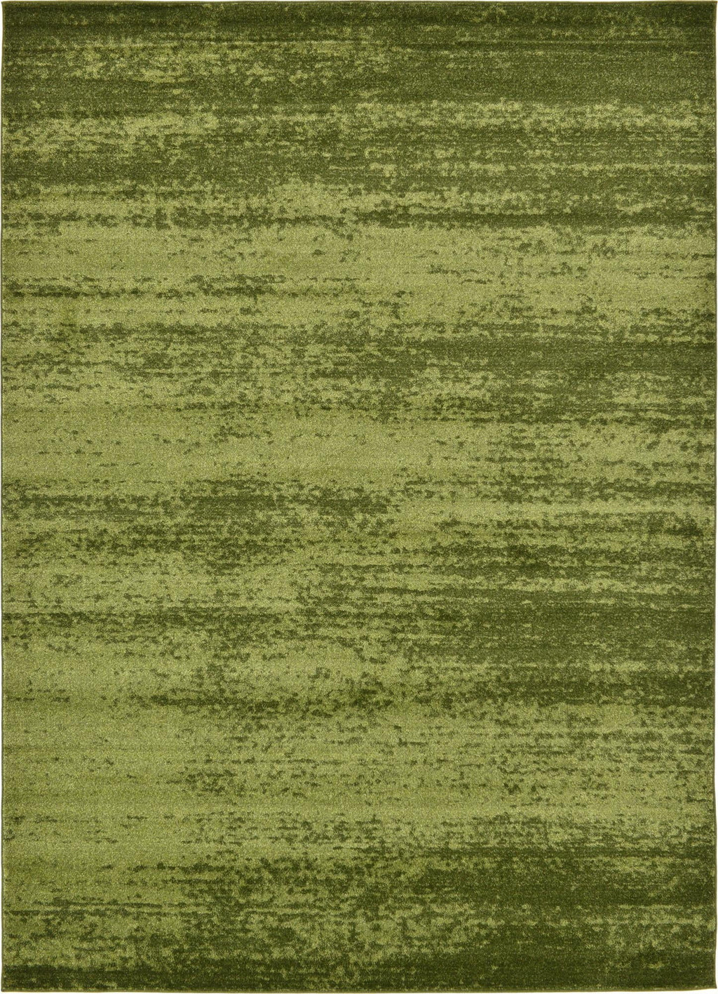Green 9' x 12' Solid Rug H895